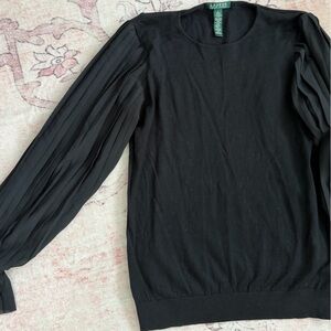 Ralph Lauren Black Knit Top